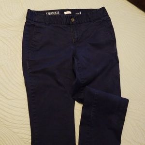 JCrew Frankie Blue Chinos